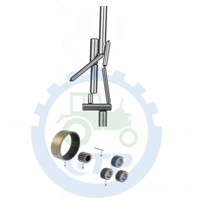 il carifor CATore dell'escavatore a cucchiaia rovescia di caso 114295A1 parte l'ago 4WD che sopporta l'insieme per Front Axle Planetary Gears