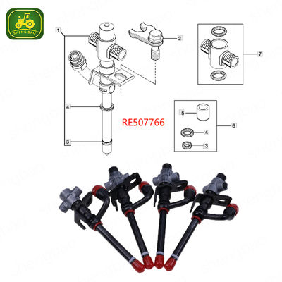 Parti del motore RE531436 RE507766 38416 SE501103 Iniettore carburante Per trattore