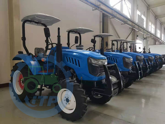 Azionamento della ruota di 75HP Mini Agricultural Farm Tractors 4 2860 CHILOGRAMMI