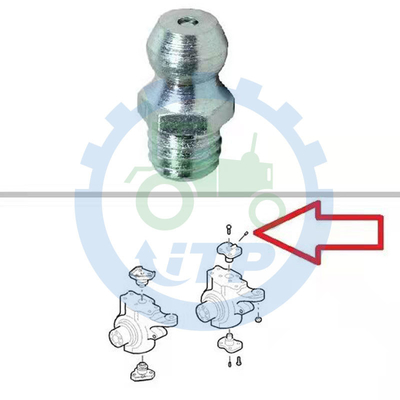 555E 575E LB90 nuova Holland Front Axle Grease Fitting 321204