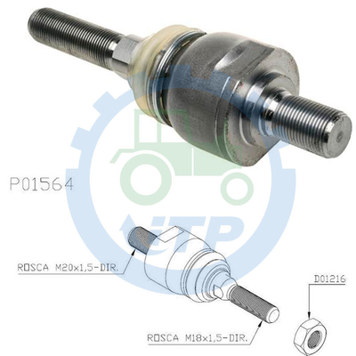 Testina sferica 85805975 per la nuova Olanda LB75 LB90 LB110 555E 575E 655E