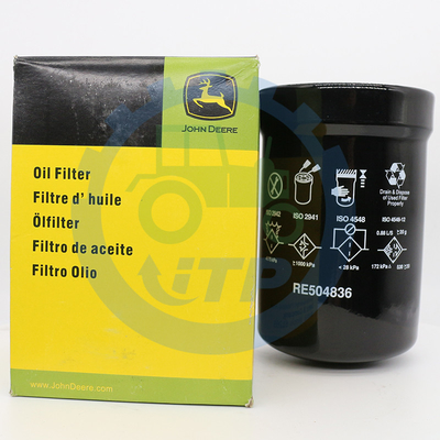 Filtro da olio per motori del carifor CATore RE504836 dell'escavatore a cucchiaia rovescia 1.76lbs per
